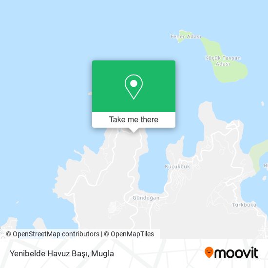 Yenibelde Havuz Başı map