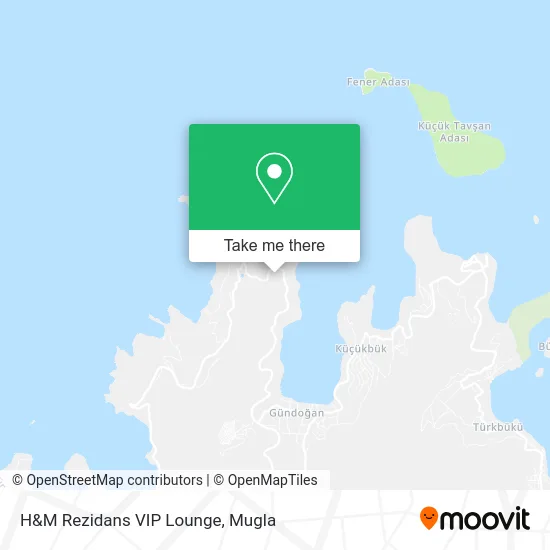 H&M Rezidans VIP Lounge map