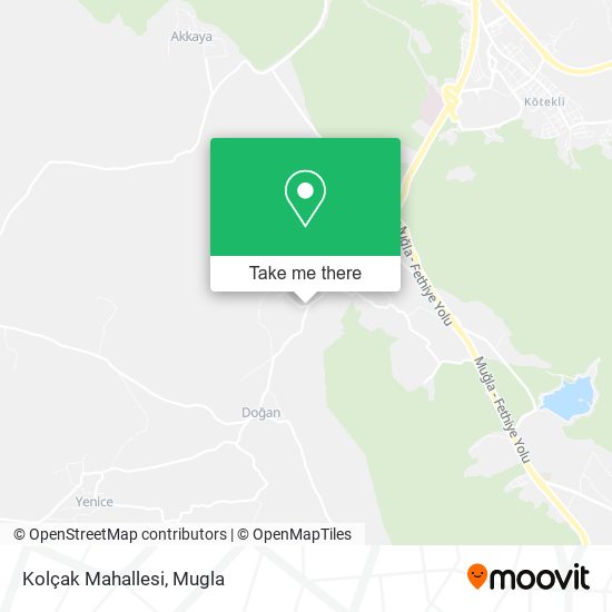 Kolçak Mahallesi map