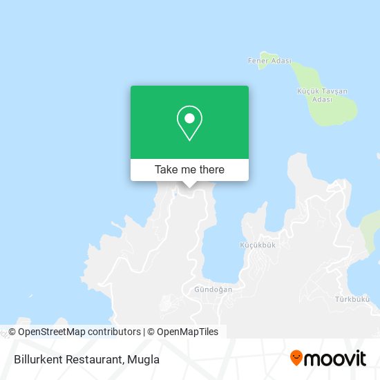 Billurkent Restaurant map