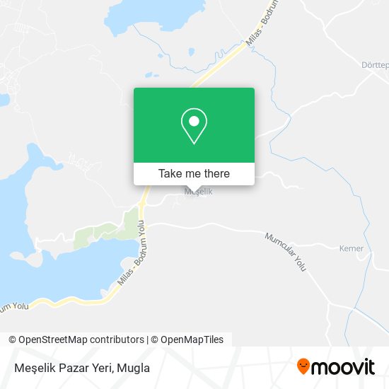 Meşelik Pazar Yeri map