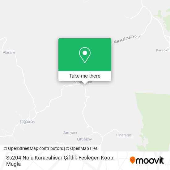 Ss204 Nolu Karacahisar Çiftlik Fesleğen Koop map