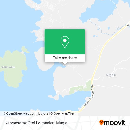 Kervansaray Otel Lojmanları map