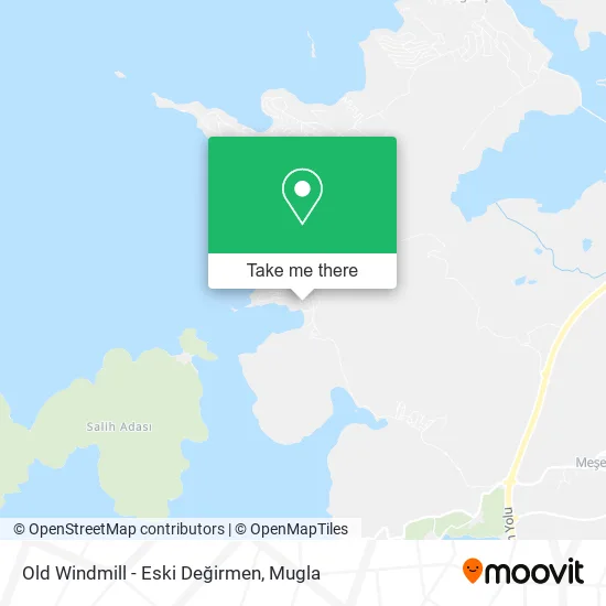 Old Windmill - Eski Değirmen map
