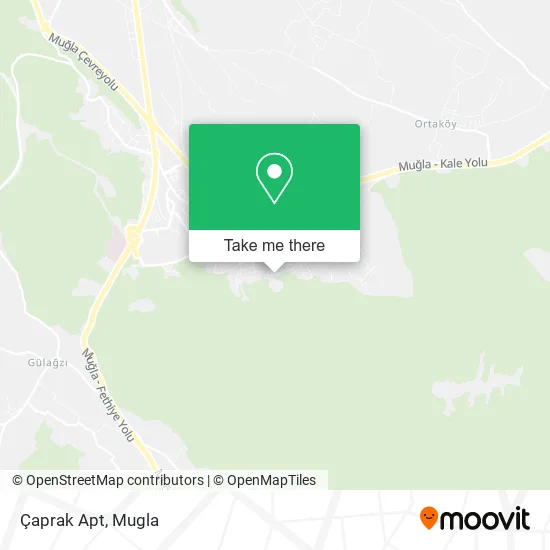 Çaprak Apt map