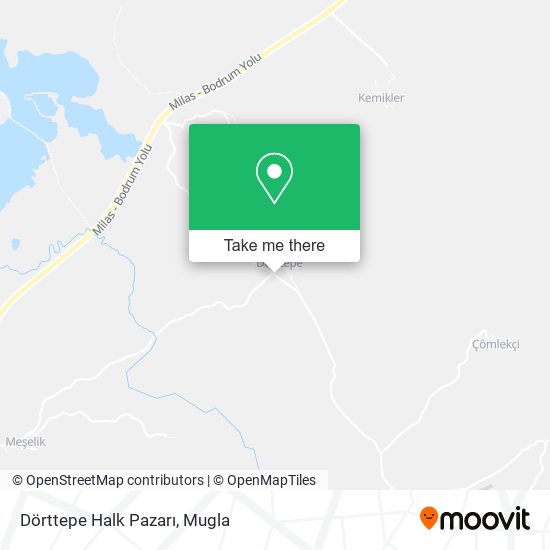 Dörttepe Halk Pazarı map