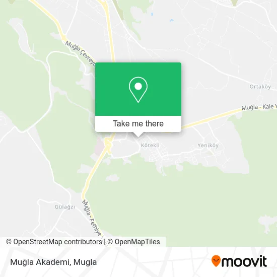 Muğla Akademi map