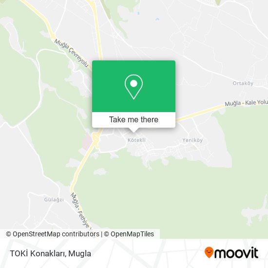 TOKİ Konakları map