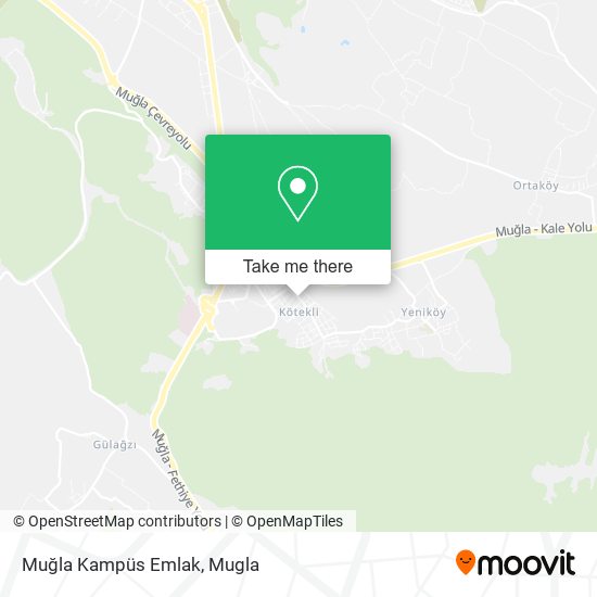 Muğla Kampüs Emlak map