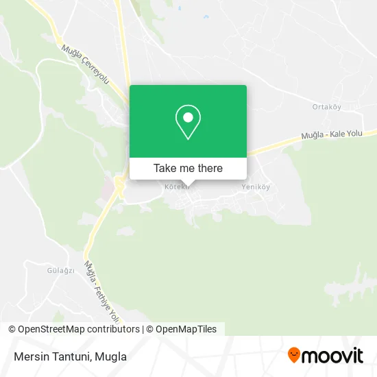 Mersin Tantuni map