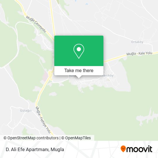 D. Ali Efe Apartmanı map