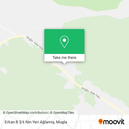 Erkan B Ş k Nin Yeri Ağlamiş map