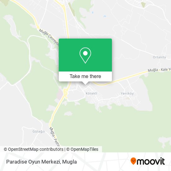 Paradise Oyun Merkezi map