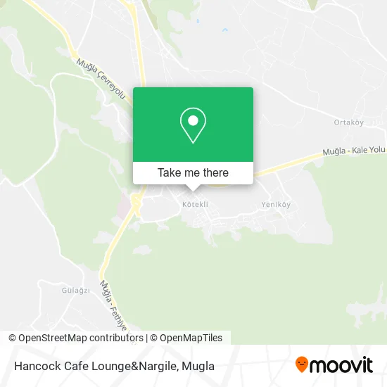 Hancock Cafe Lounge&Nargile map
