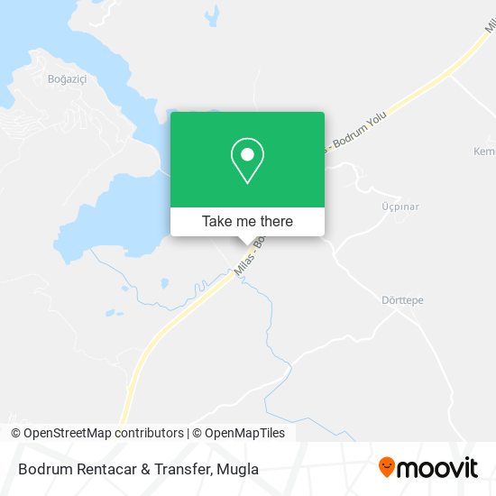 Bodrum Rentacar & Transfer map