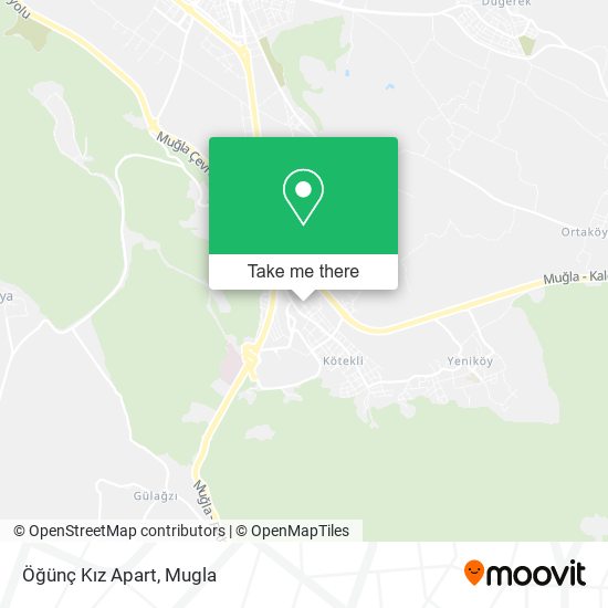 Öğünç Kız Apart map