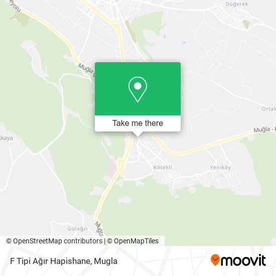 F Tipi Ağır Hapishane map