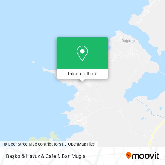 Başko & Havuz & Cafe & Bar map