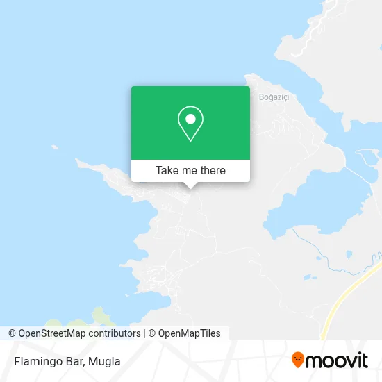 Flamingo Bar map