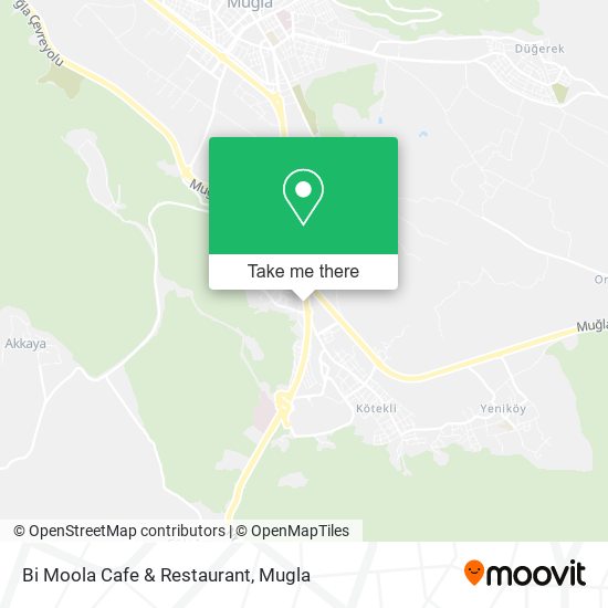 Bi Moola Cafe & Restaurant map