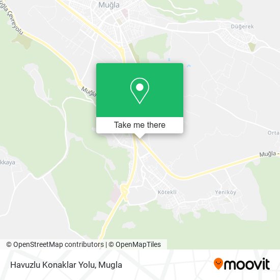 Havuzlu Konaklar Yolu map