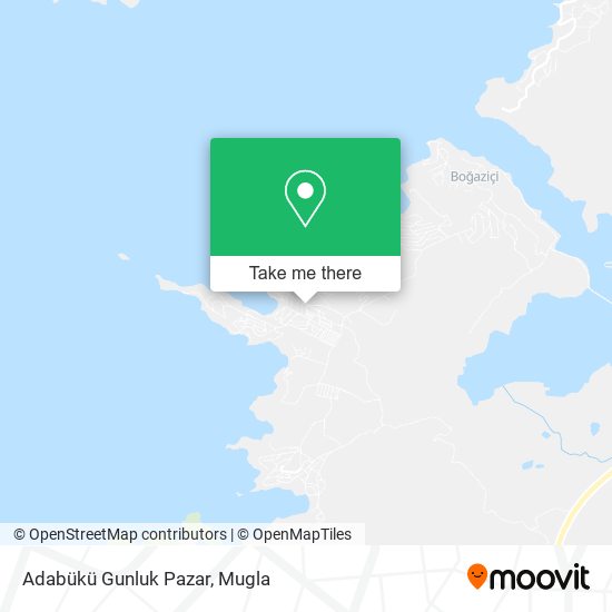 Adabükü Gunluk Pazar map