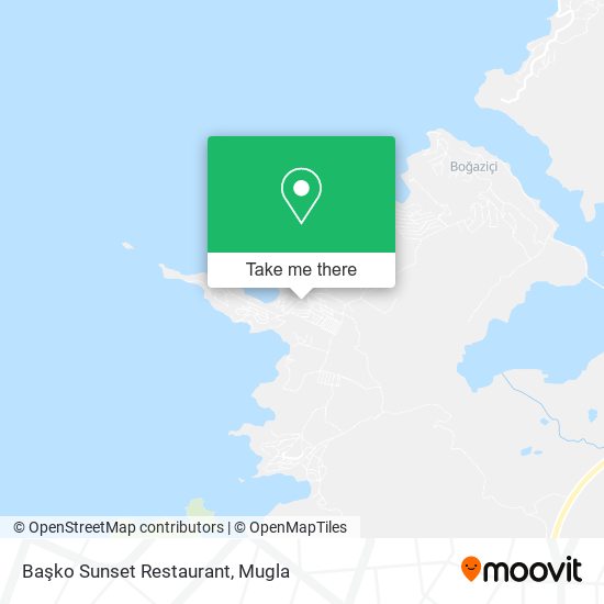 Başko Sunset Restaurant map