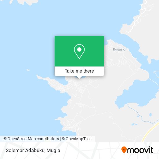 Solemar Adabükü map