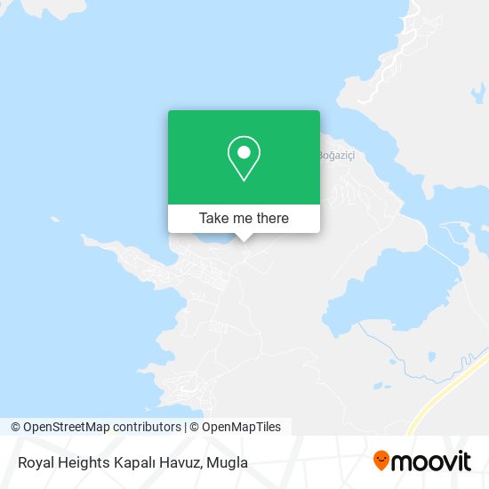 Royal Heights Kapalı Havuz map