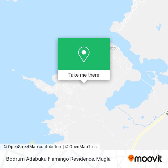 Bodrum Adabuku Flamingo Residence map