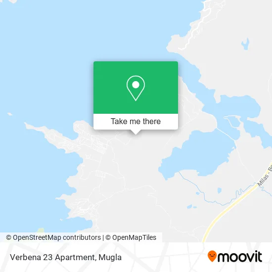 Verbena 23 Apartment map