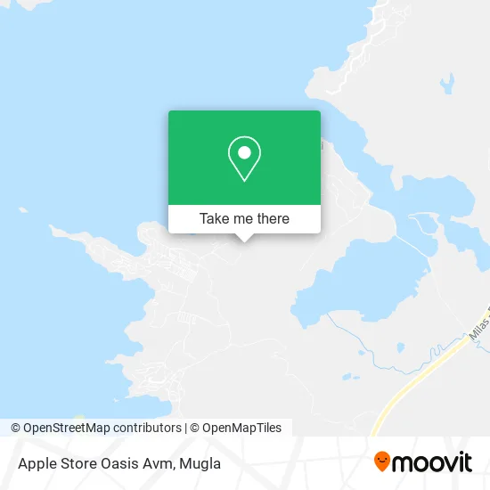 Apple Store Oasis Avm map