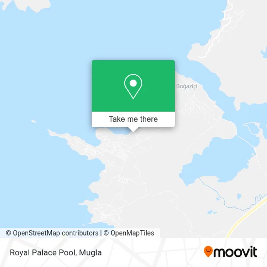 Royal Palace Pool map