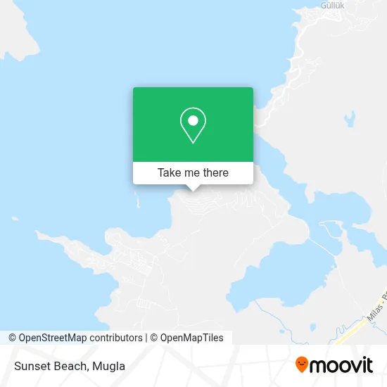 Sunset Beach map