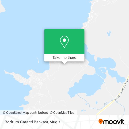 Bodrum Garanti Bankası map