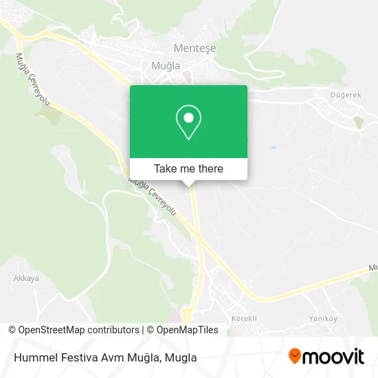 Hummel Festiva Avm Muğla map