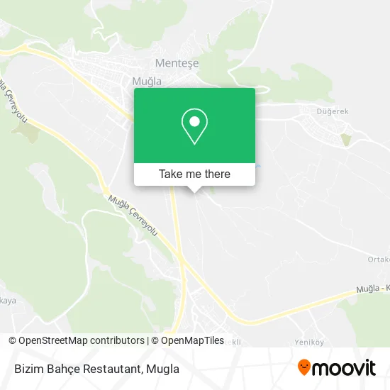 Bizim Bahçe Restautant map