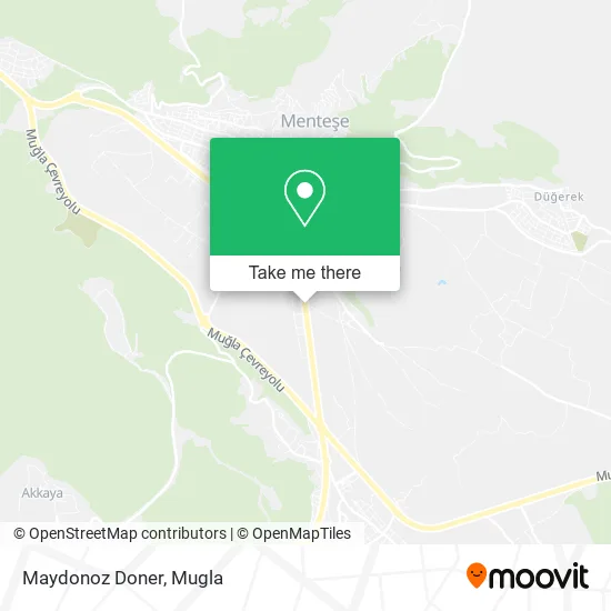 Maydonoz Doner map