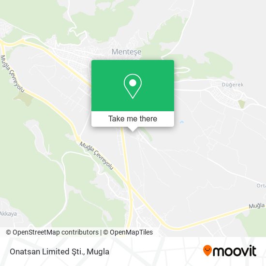 Onatsan Limited Şti. map