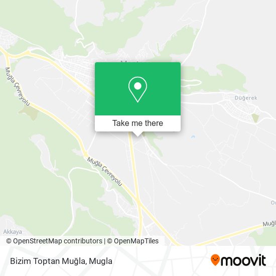 Bizim Toptan Muğla map