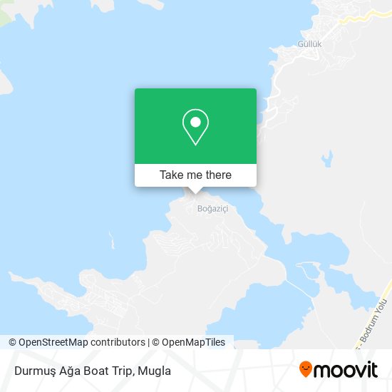 Durmuş Ağa Boat Trip map