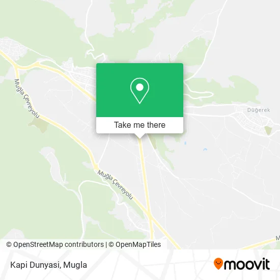 Kapi Dunyasi map