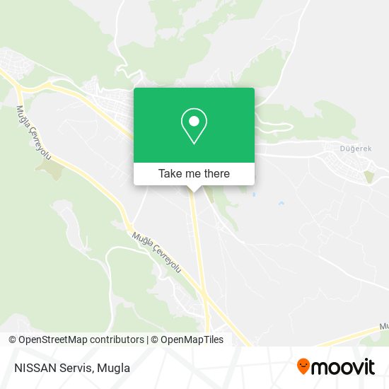 NISSAN Servis map