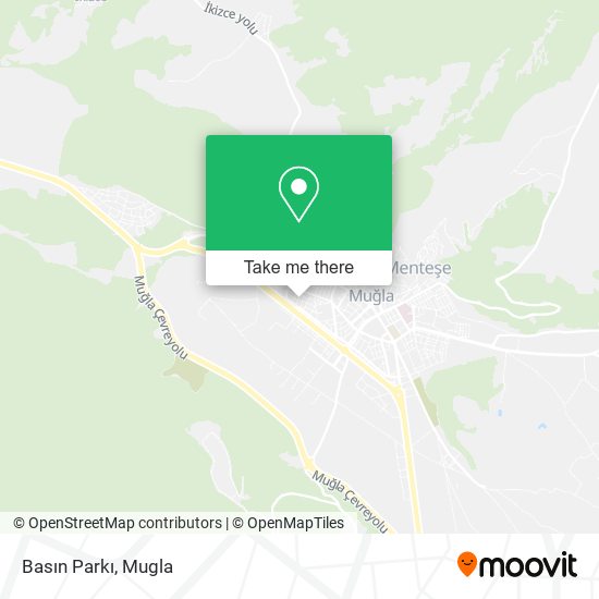 Basın Parkı map