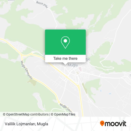 Valilik Lojmanları map