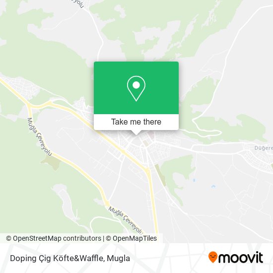 Doping Çig Köfte&Waffle map