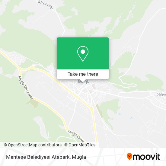 Menteşe Belediyesi Atapark map