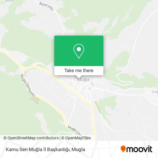 Kamu Sen Muğla İl Başkanlığı map