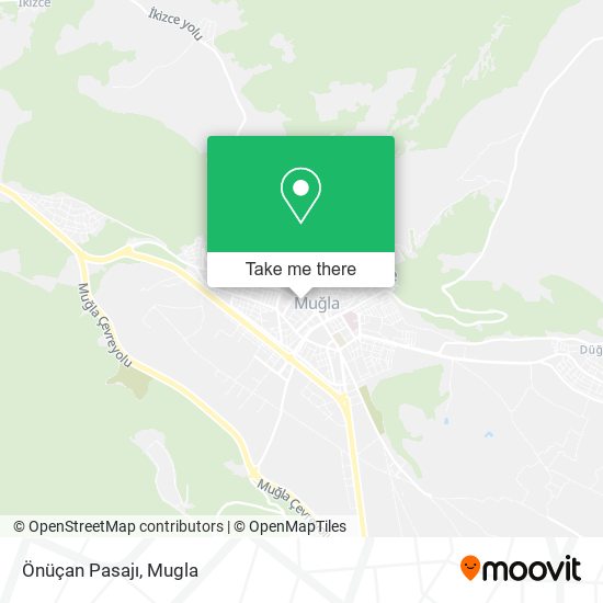 Önüçan Pasajı map