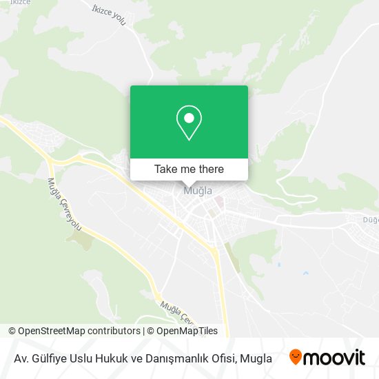 Av. Gülfiye Uslu Hukuk ve Danışmanlık Ofisi map